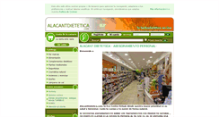 Desktop Screenshot of alacantdietetica.com